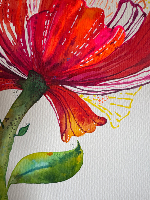 14” x 14” big flower